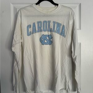 2 Men’s UNC White and Blue Long Sleeve Tshirts